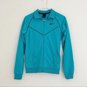 Nike Women’s Turquoise Sportswear Zip-Up Jacket